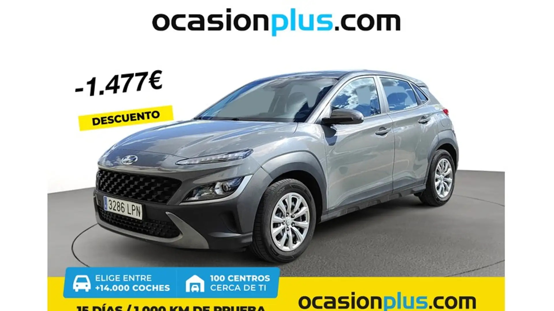 Hyundai KONA 1.0 TGDI Klass 4x2 Gris - 1