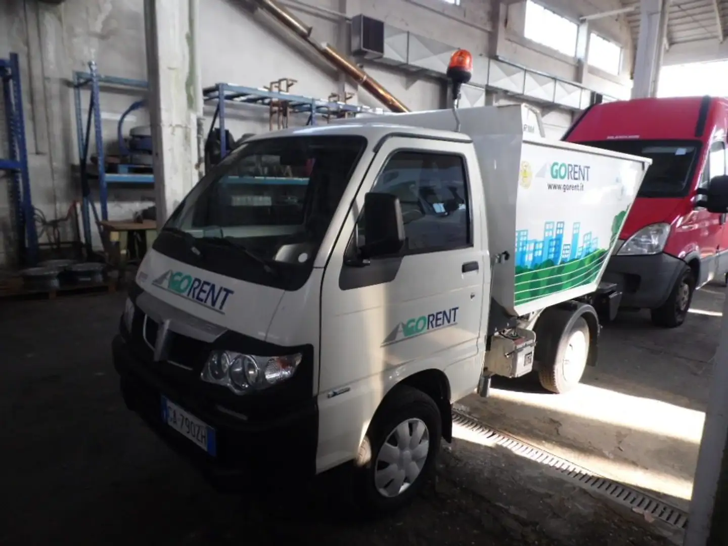 Piaggio Porter Cabinato Electric-Power cassonetto ribaltabile Blanco - 2