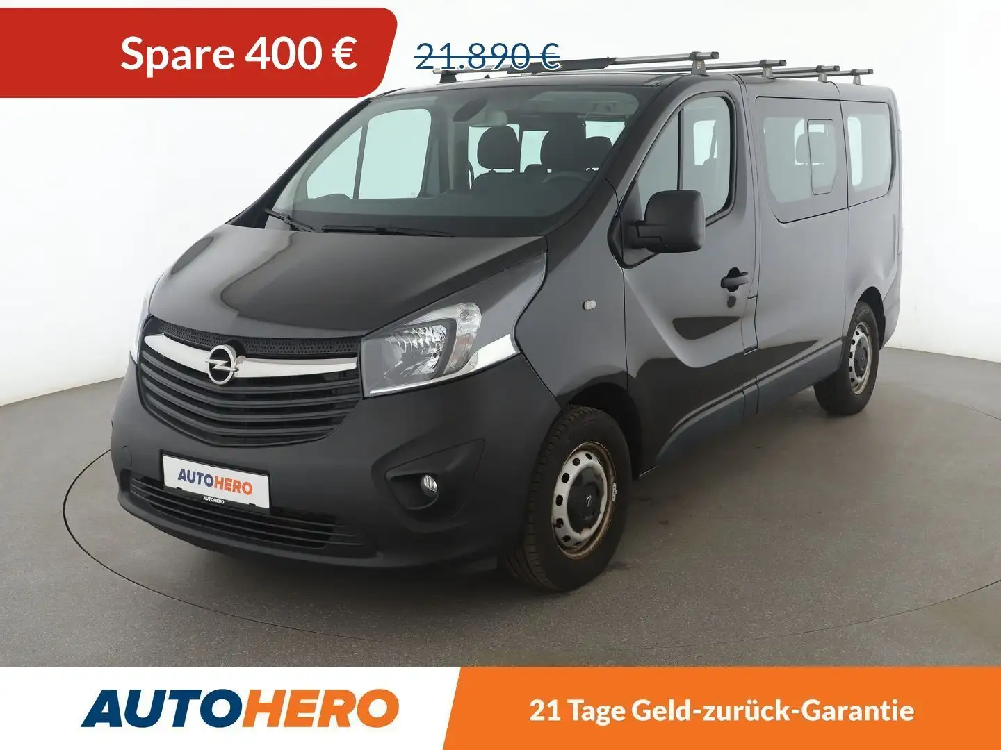 Opel Vivaro 1.6 Biturbo CDTI Combi L1H1 2,7t*9-SITZER*NAVI* crna - 1