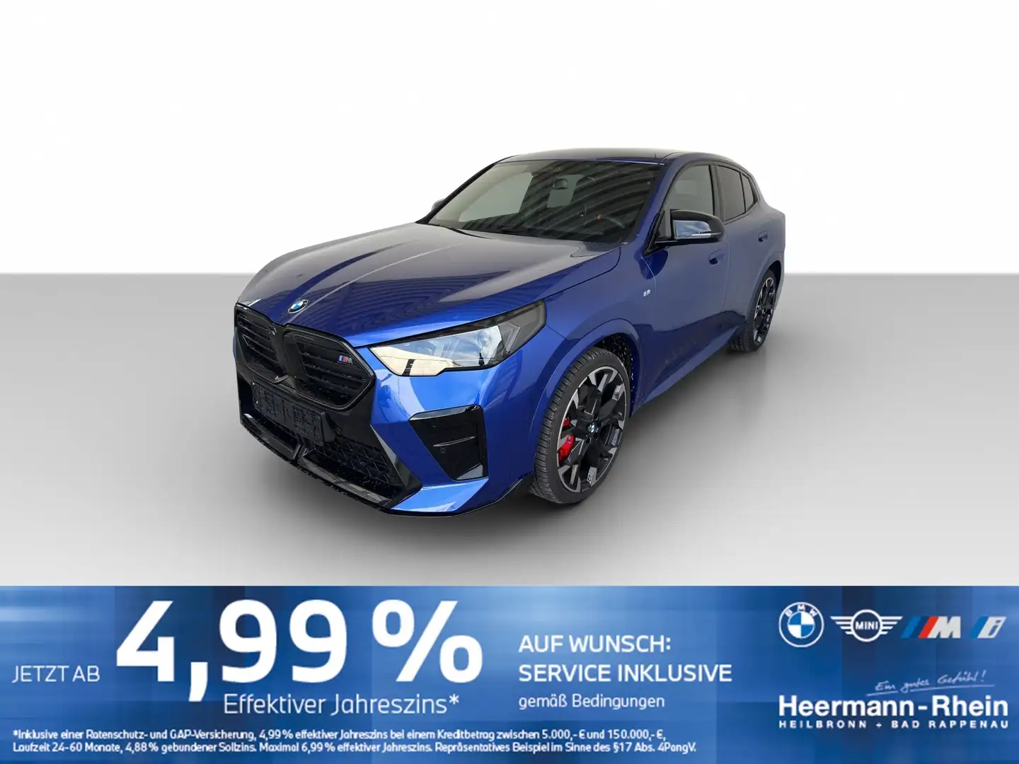 BMW X2 M35iA xDrive M Sport LiveCock.LED.HUD.ParkAss Blau - 2