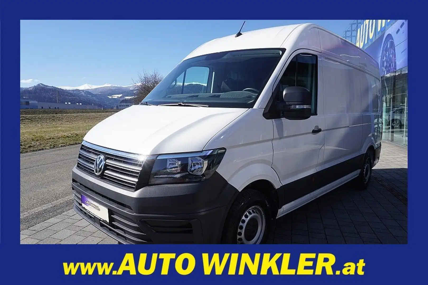 Volkswagen Crafter  35 Kasten MR L3H3 Lang/Hoch/AHV/Klima/Ga Weiß - 1