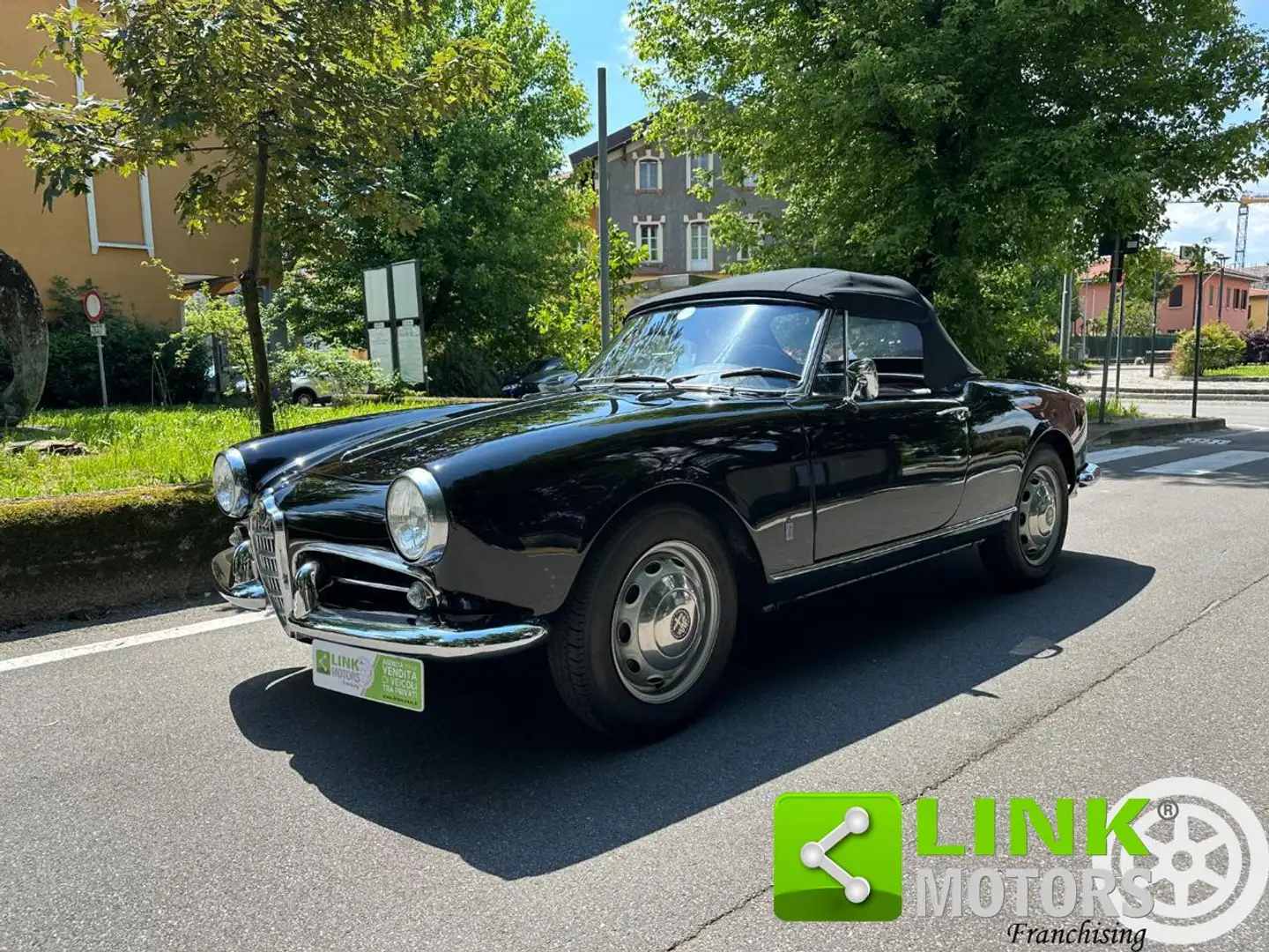 Alfa Romeo Giulietta SPIDER - PASSO CORTO - RESTAURO COMPLETO Noir - 1