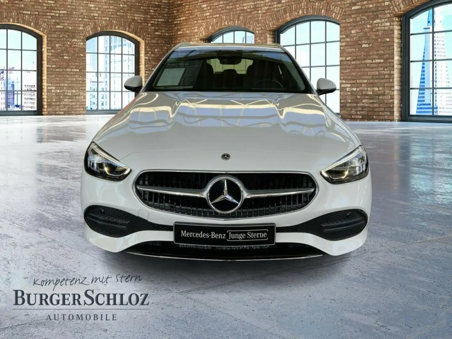 Mercedes-Benz C 180 T Avantgarde SpurW W-Paket PDC SHZ LED LM Blanc - 2