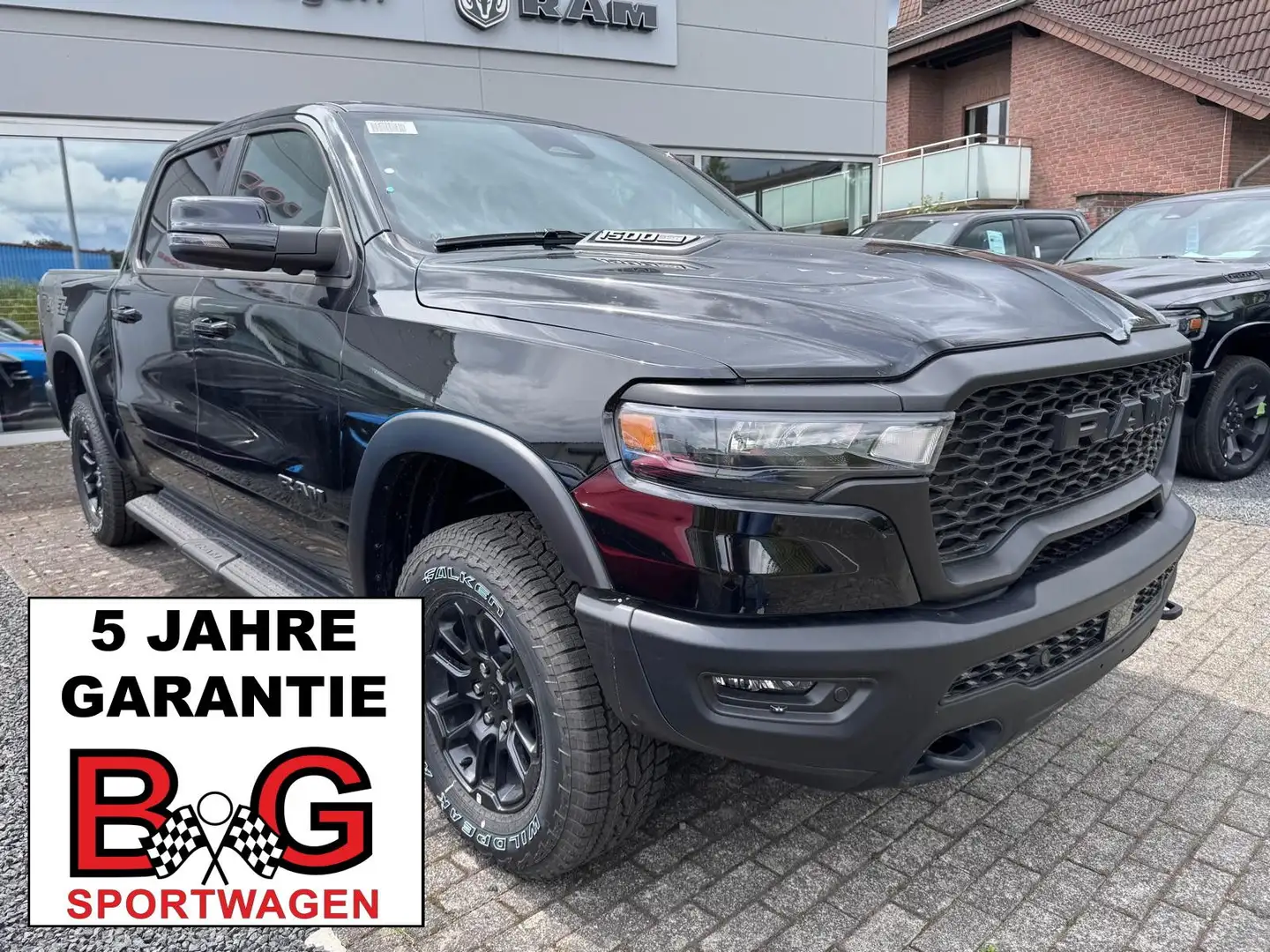 Dodge RAM 1500 Rebel Black | LPG | 5 Jahre Garantie Negro - 1