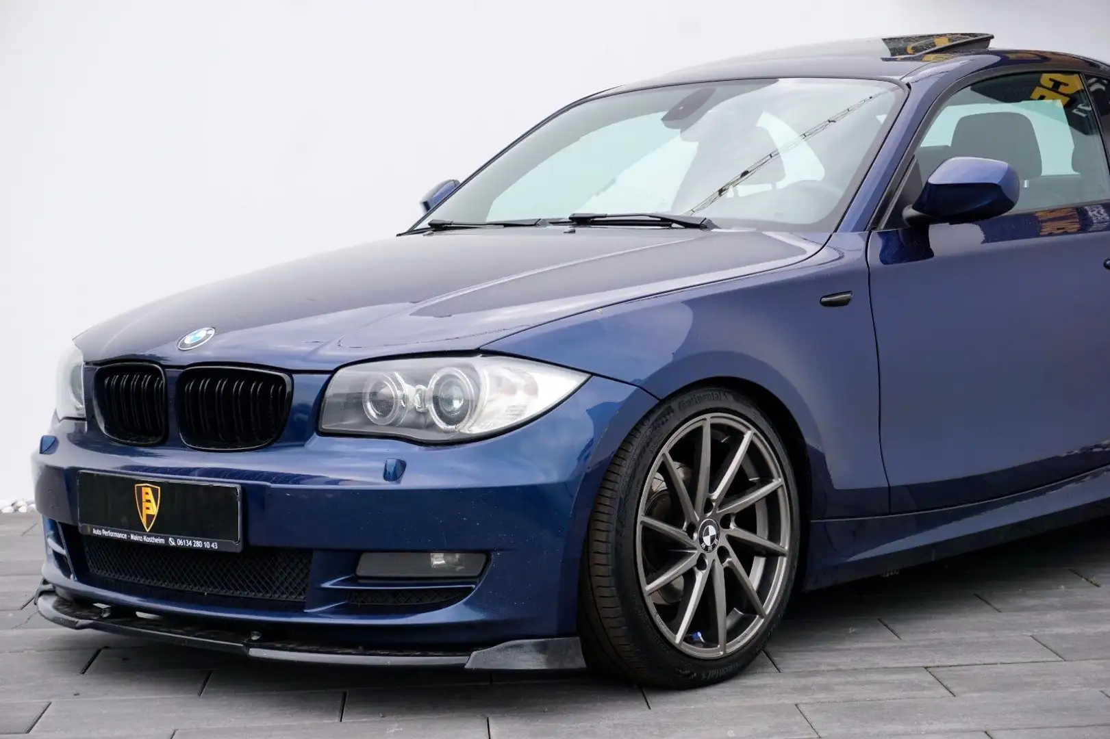 BMW 120 d Coupe *Dezent sportlich~TÜV neu~Scheckheft! Blauw - 2
