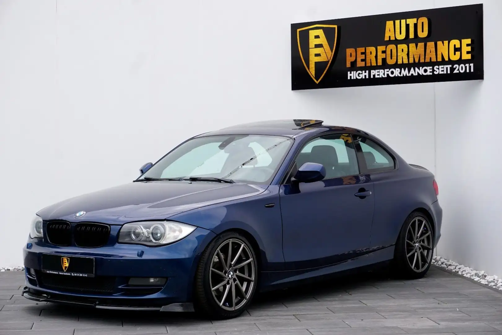 BMW 120 d Coupe *Dezent sportlich~TÜV neu~Scheckheft! Blauw - 1