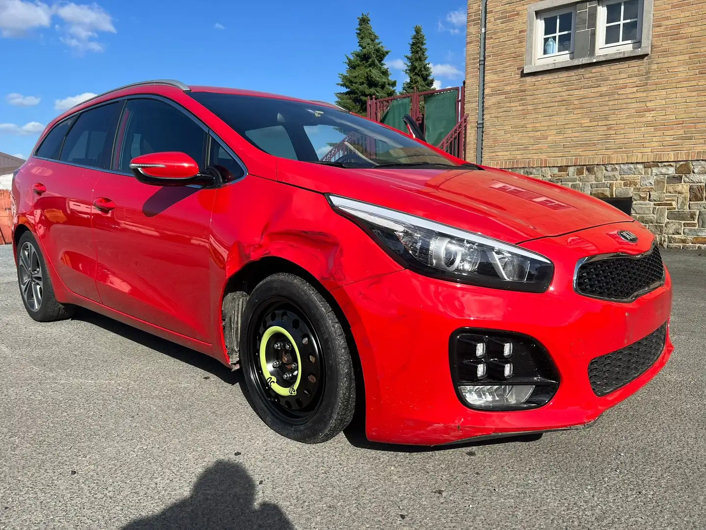 Kia Ceed SW / cee'd SW 1.0 T-GDi GT Line ISG Rojo - 2