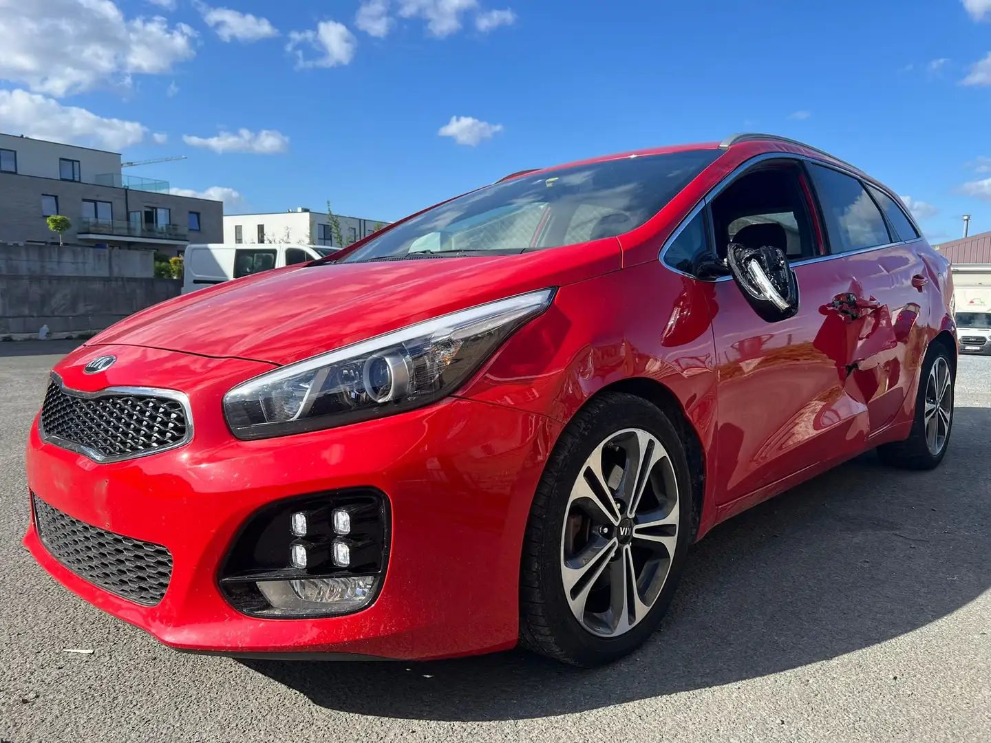 Kia Ceed SW / cee'd SW 1.0 T-GDi GT Line ISG Rojo - 1