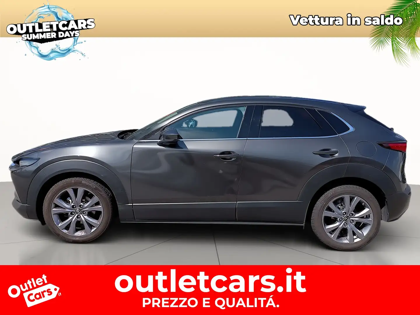 Mazda CX-30 2.0 m-hybrid exclusive 2wd 122cv 6mt Grigio - 2