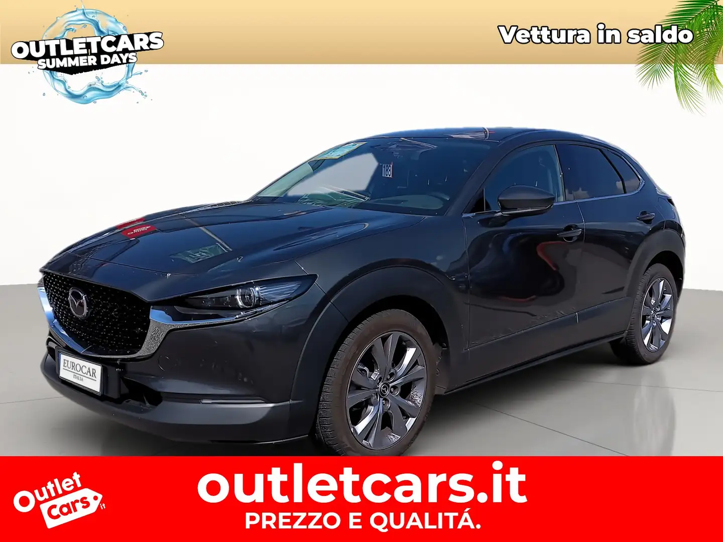 Mazda CX-30 2.0 m-hybrid exclusive 2wd 122cv 6mt Grigio - 1