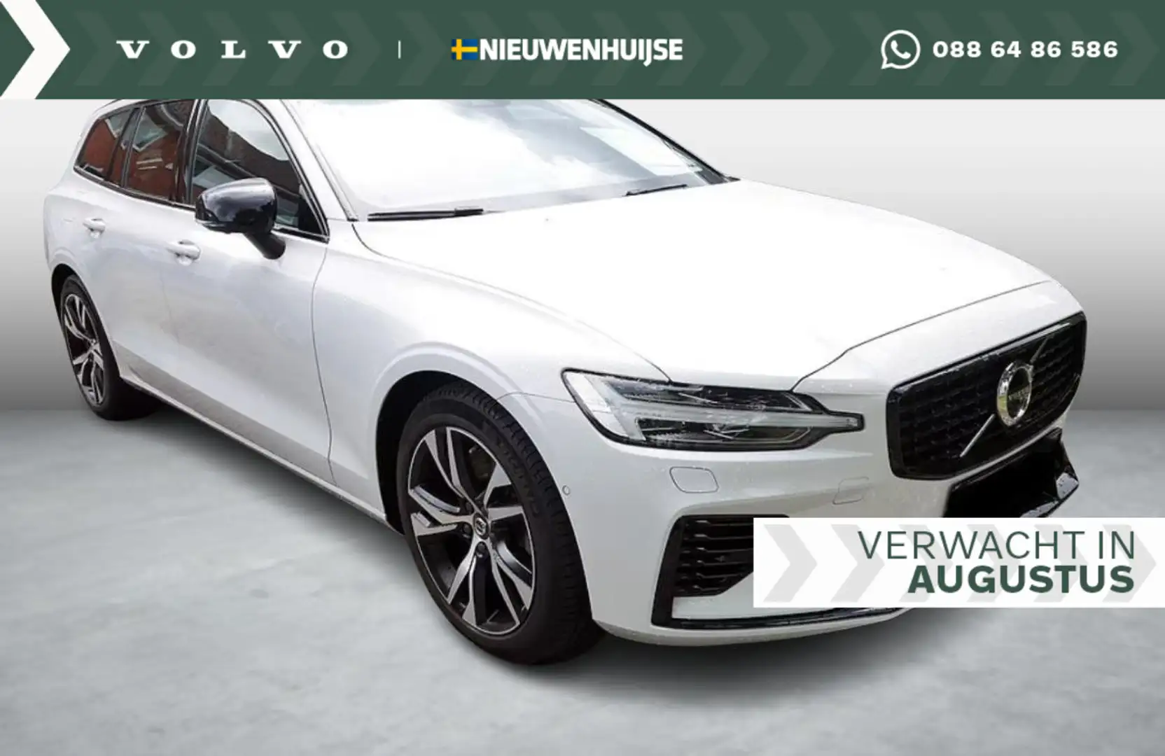 Volvo V60 2.0 T6 Recharge AWD R-Design | Navi | 360 Camera | Blanco - 1