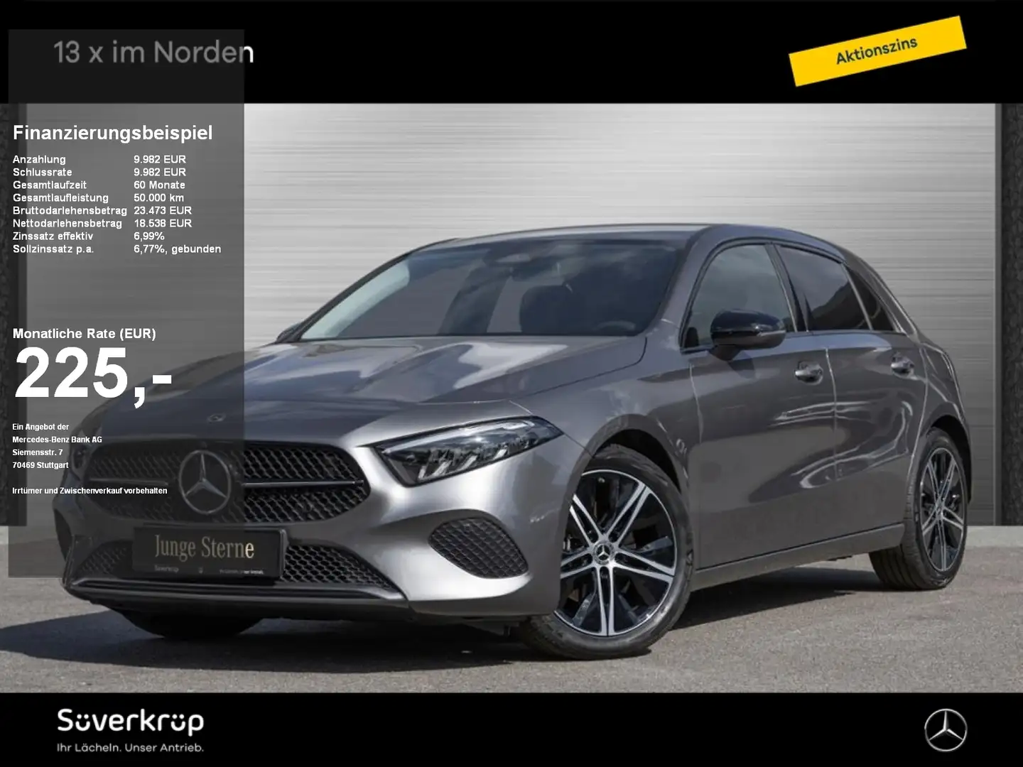 Mercedes-Benz A 200 , PROGRESSIVE NIGHT SPUR KAMERA PDC SHZ Grau - 1