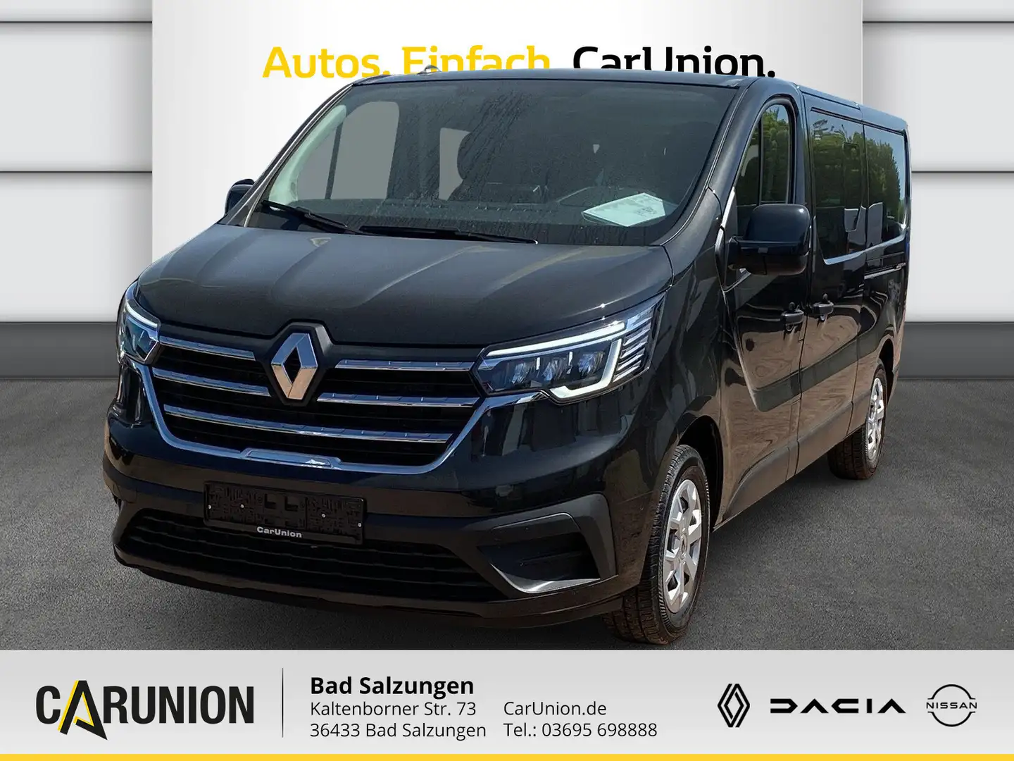 Renault Trafic Pkw Grand Life Blue dCi 150 EDC Zwart - 1