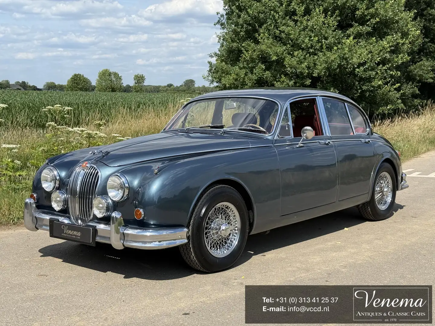 Jaguar MK II Mk2 Saloon Azul - 1