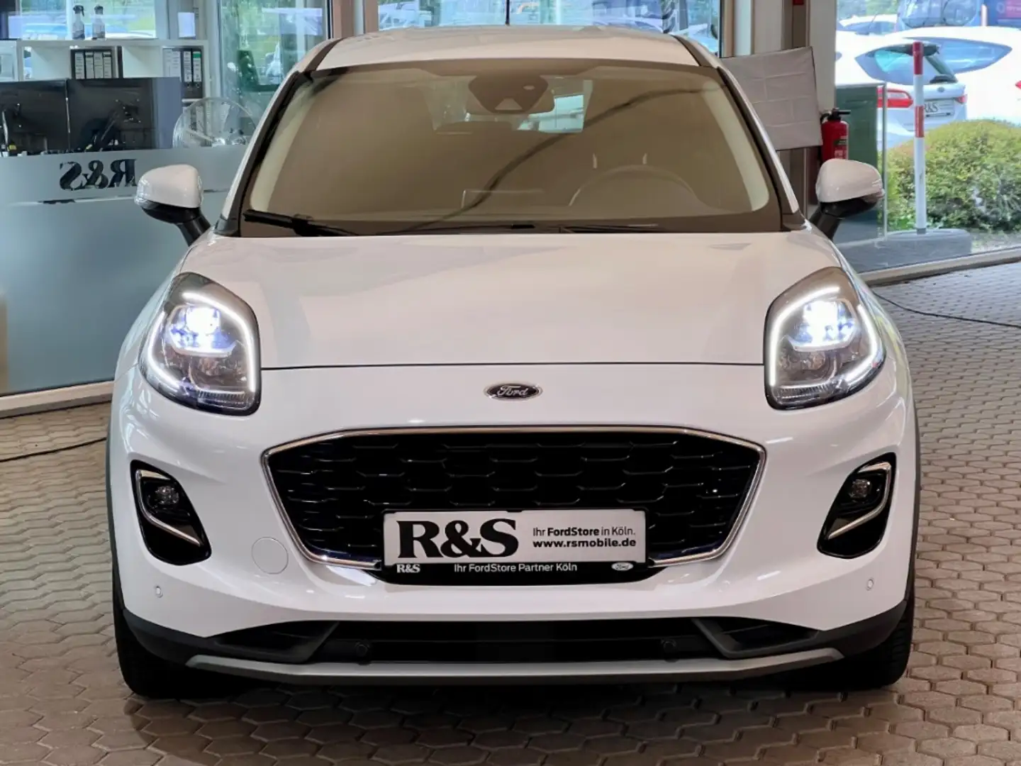 Ford Puma Design Titanium+Navi+Rückfahrkamera+Tempomat Weiß - 2