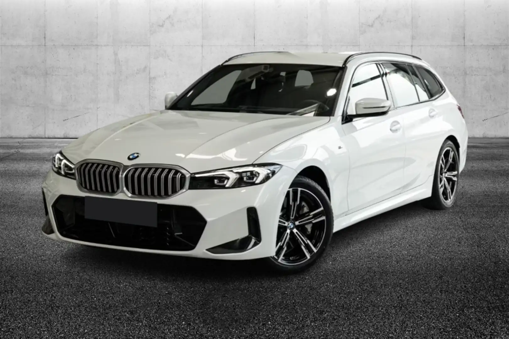 BMW 330 i xDrive Touring Msport Blanc - 1