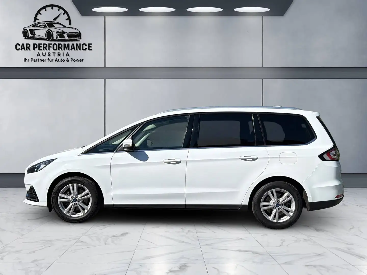 Ford Galaxy Hybrid Titanium Weiß - 2