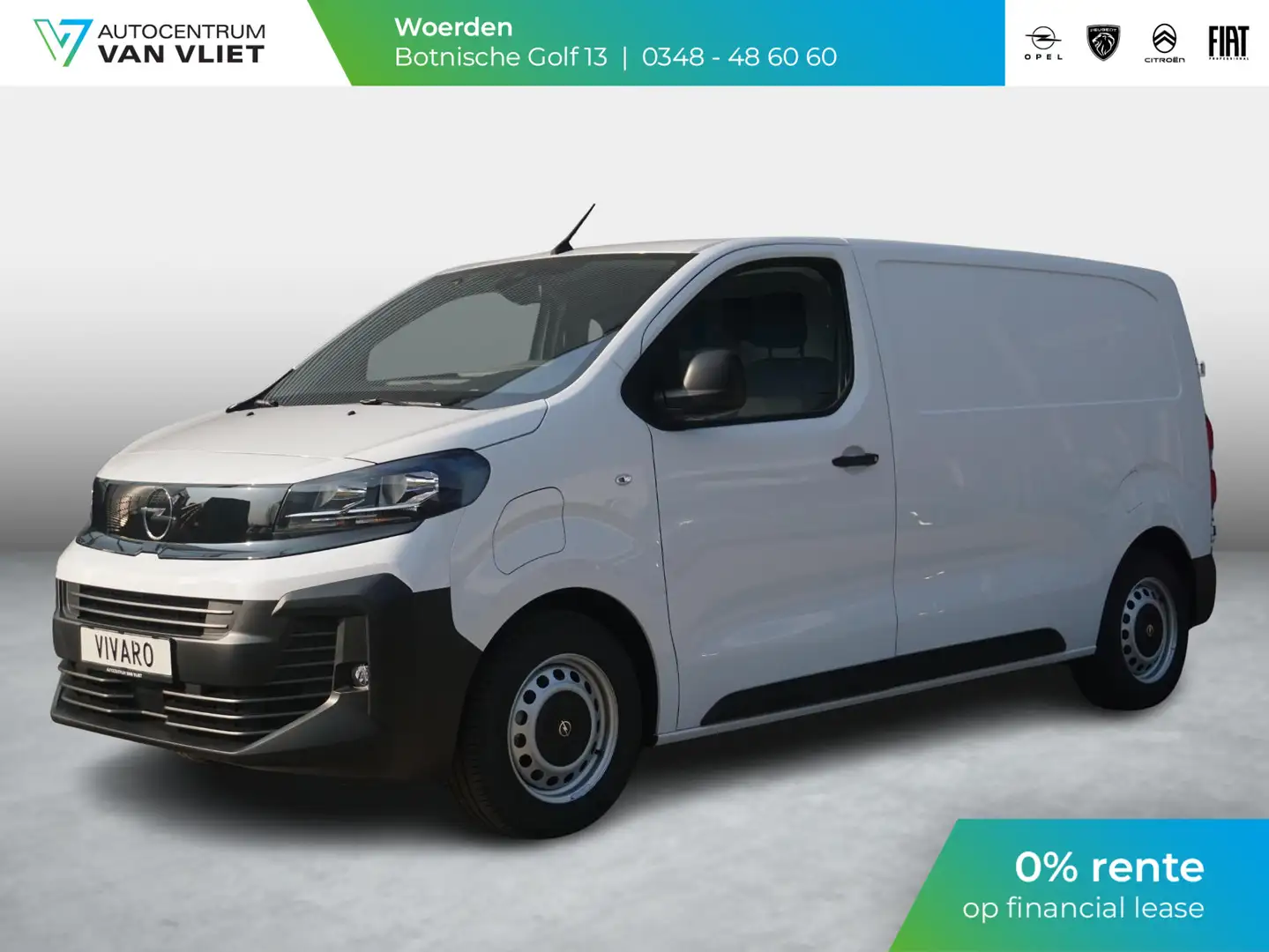 Opel Vivaro-e Electric L2 75 kWh | 0% rente | 8 jaar garantie | Wit - 1
