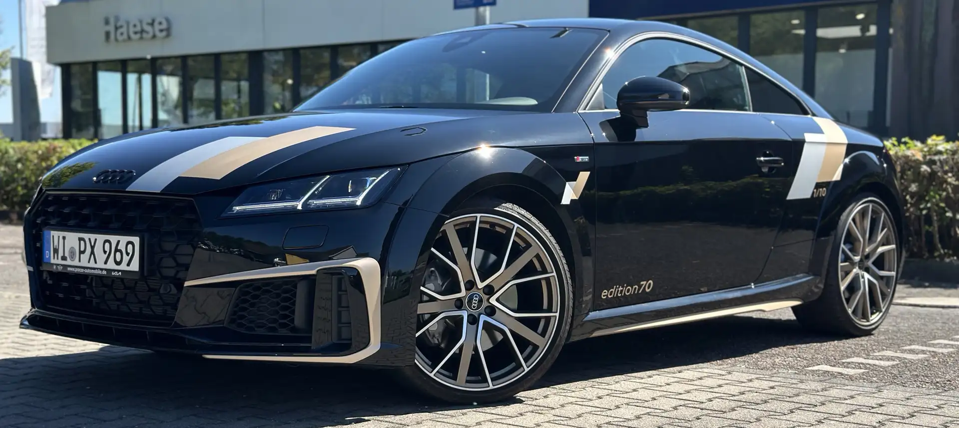 Audi TT EDITION 70 , Sline 245 ps Schwarz - 1
