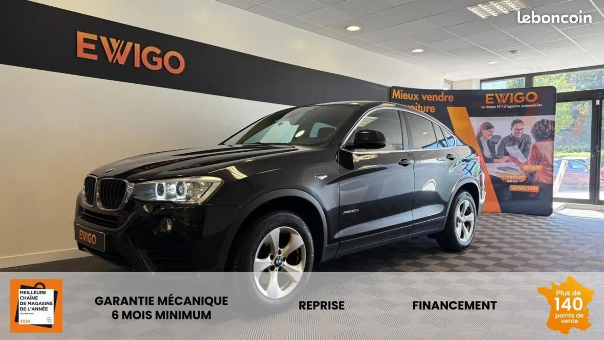 BMW X4 2.0 d 190 lounge plus xdrive bva Fekete - 1