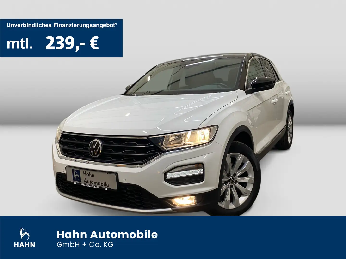 Volkswagen T-Roc 1.5 TSI DSG Sport ACC Klima Bluetooth Weiß - 1