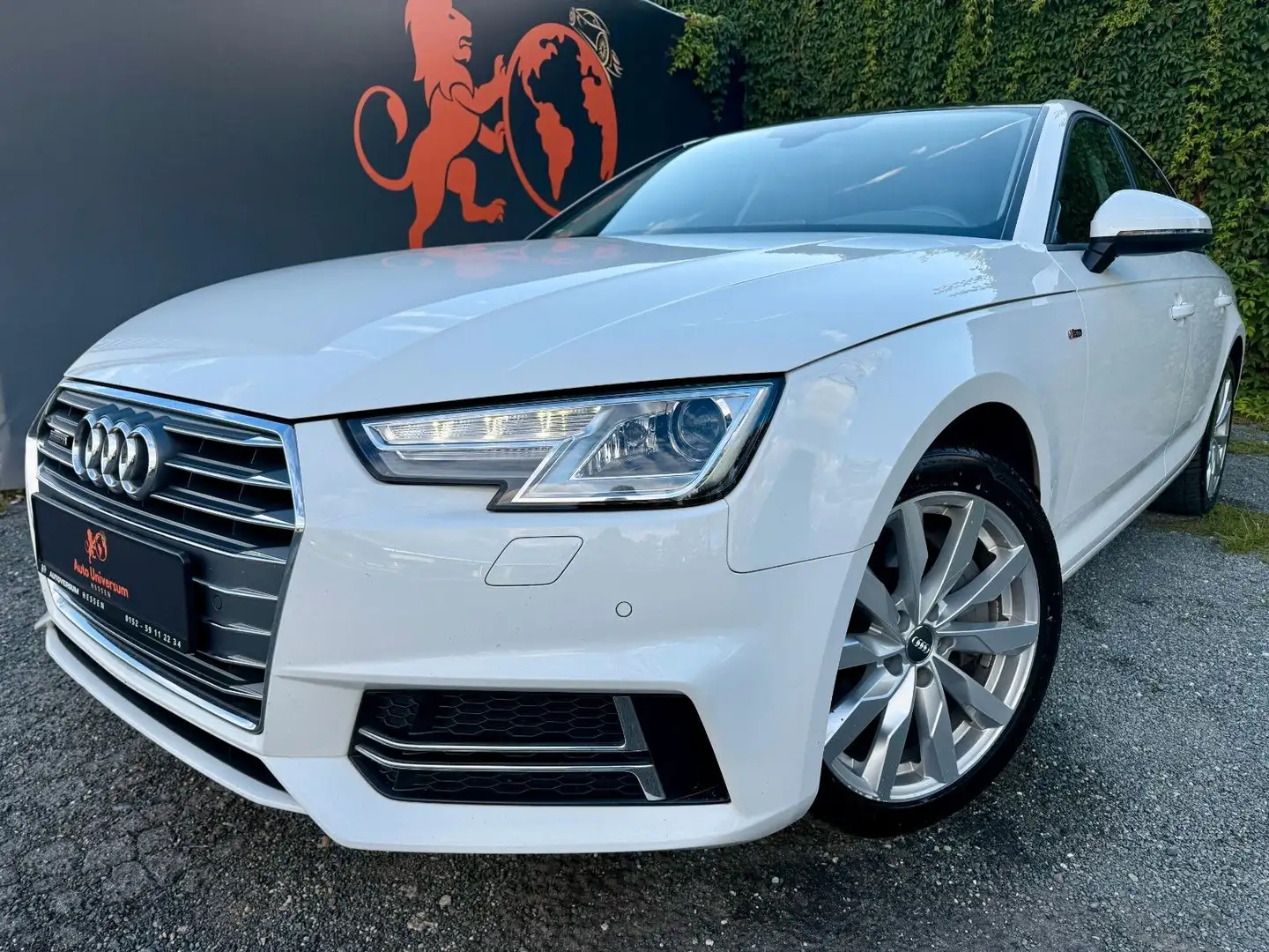 Audi A4 #VOLLAUSTATTUNG#TÜV#SERVICE#S-LINE#QUATTRO Blanc - 2