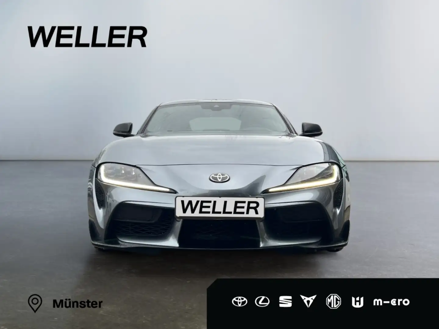 Toyota Supra GR 3.0 *HUD*JBL*Leder*Memory*Navi*LED*CAM* Синий - 2