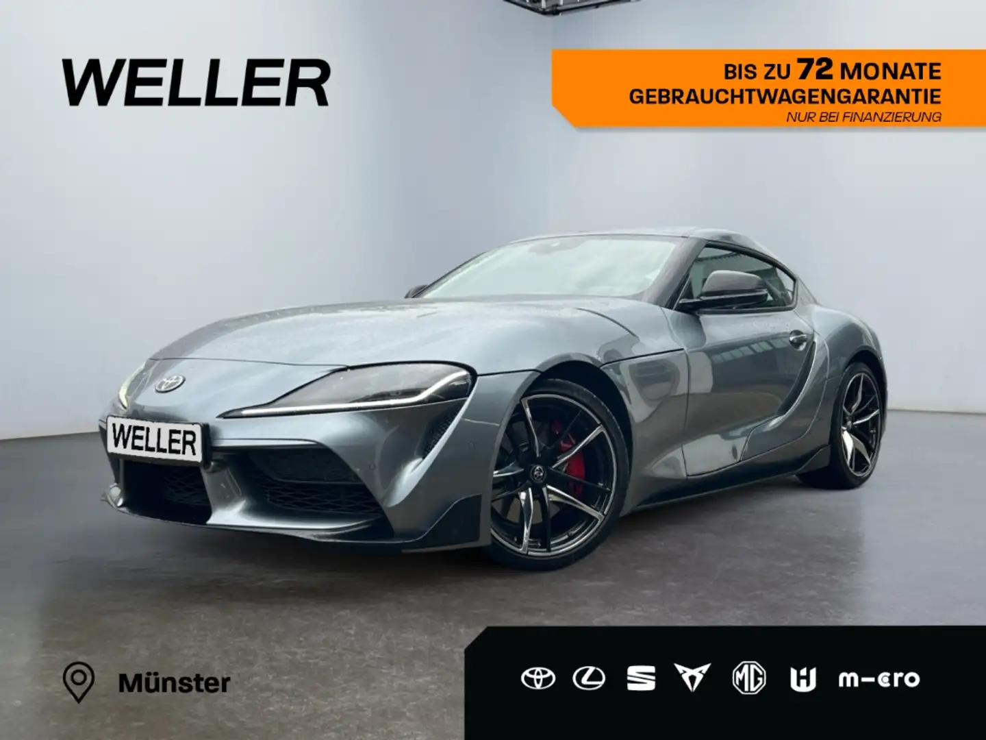 Toyota Supra GR 3.0 *HUD*JBL*Leder*Memory*Navi*LED*CAM* Синий - 1
