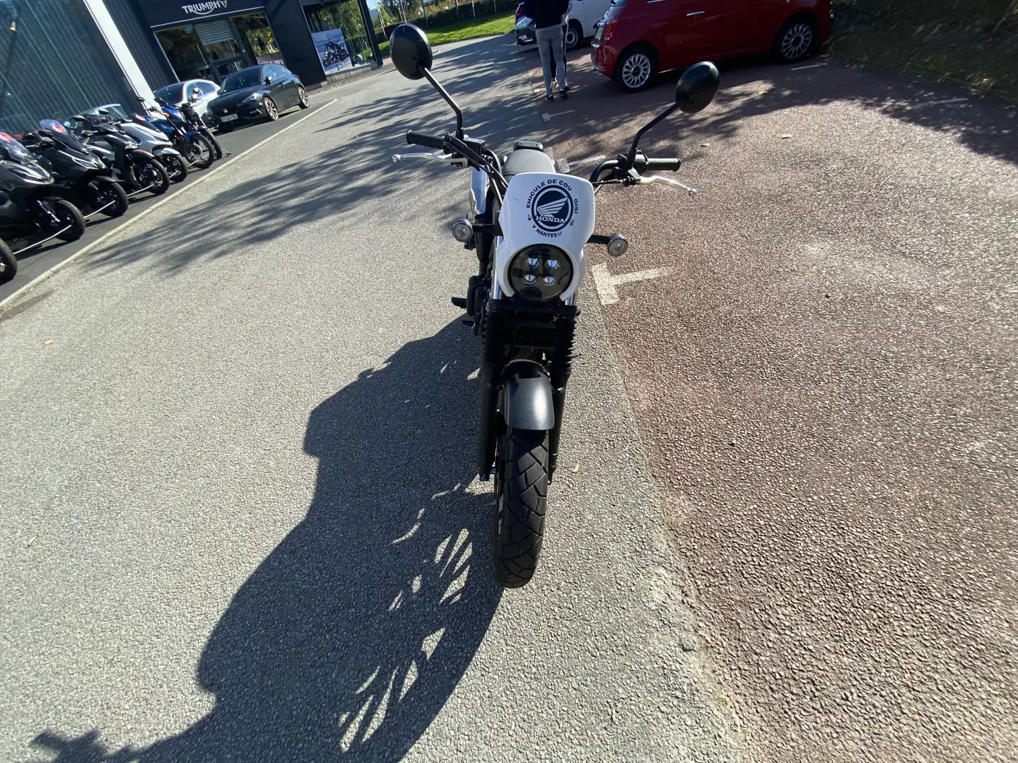 Honda CL 500 Blanc - 2