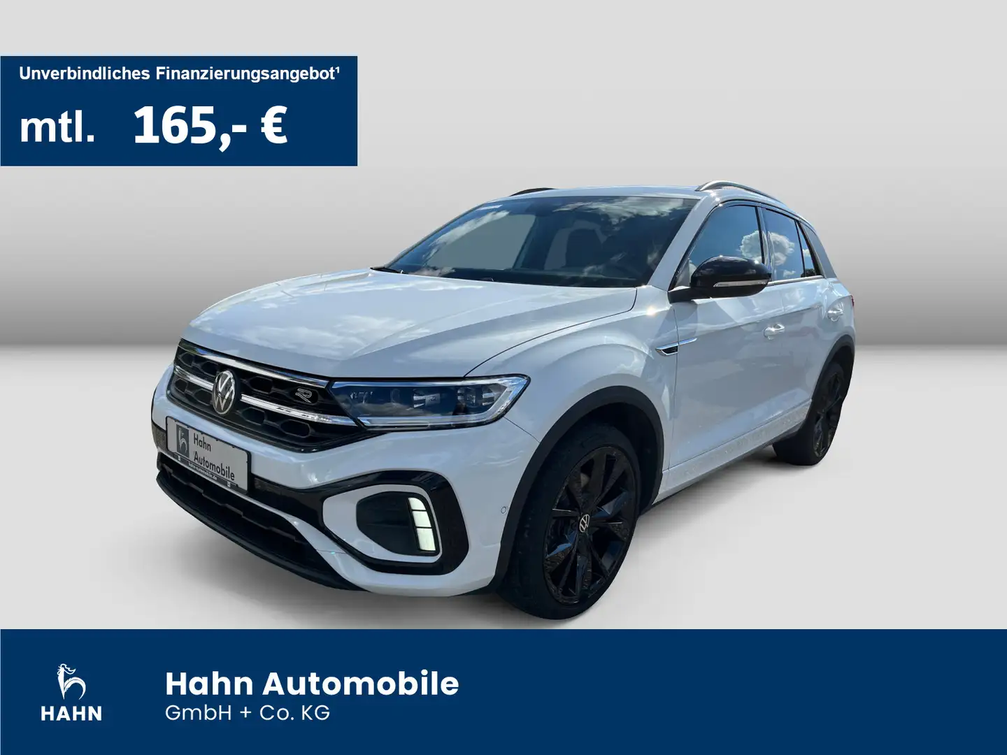 Volkswagen T-Roc 1.5TSI DSG R-Line Black Style LED+ Navi-Vo Weiß - 1