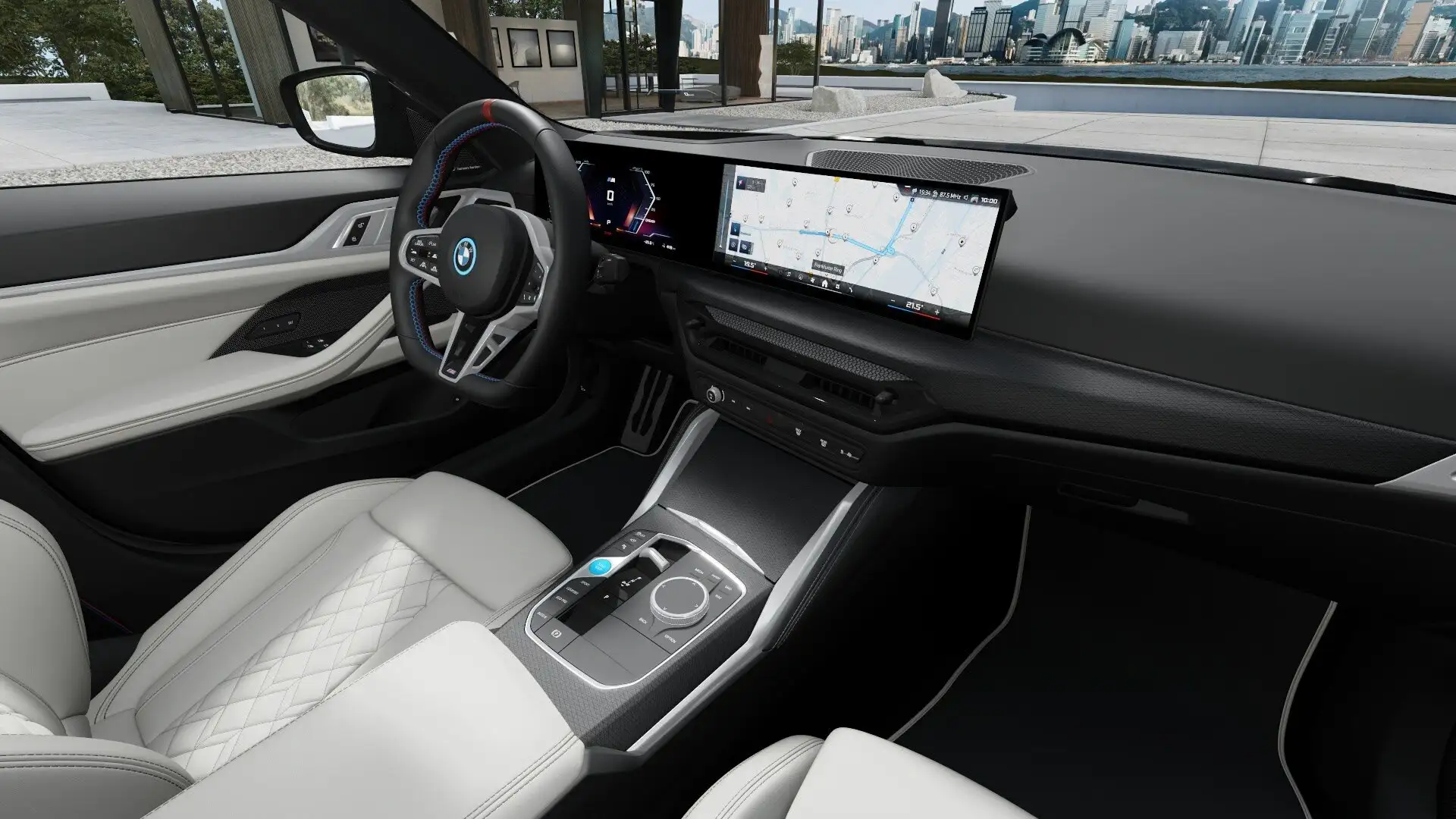 BMW i4 M50 xDrive M Sport Pro || AHK 360° DAProf Blau - 2