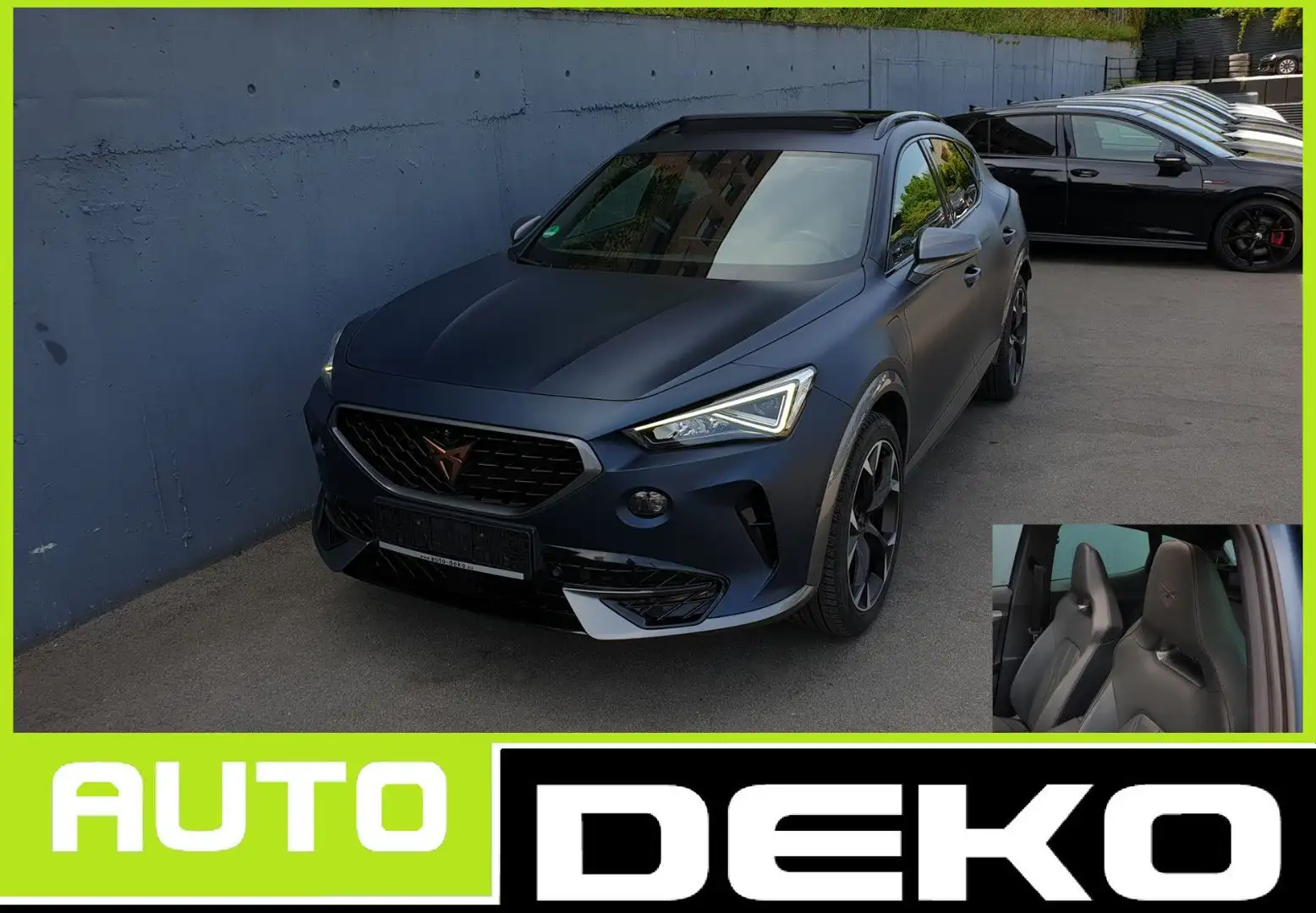 CUPRA Formentor 1.4 e-HYBRID VZ DSG Pano/Leder/SSL/360 Blau - 1