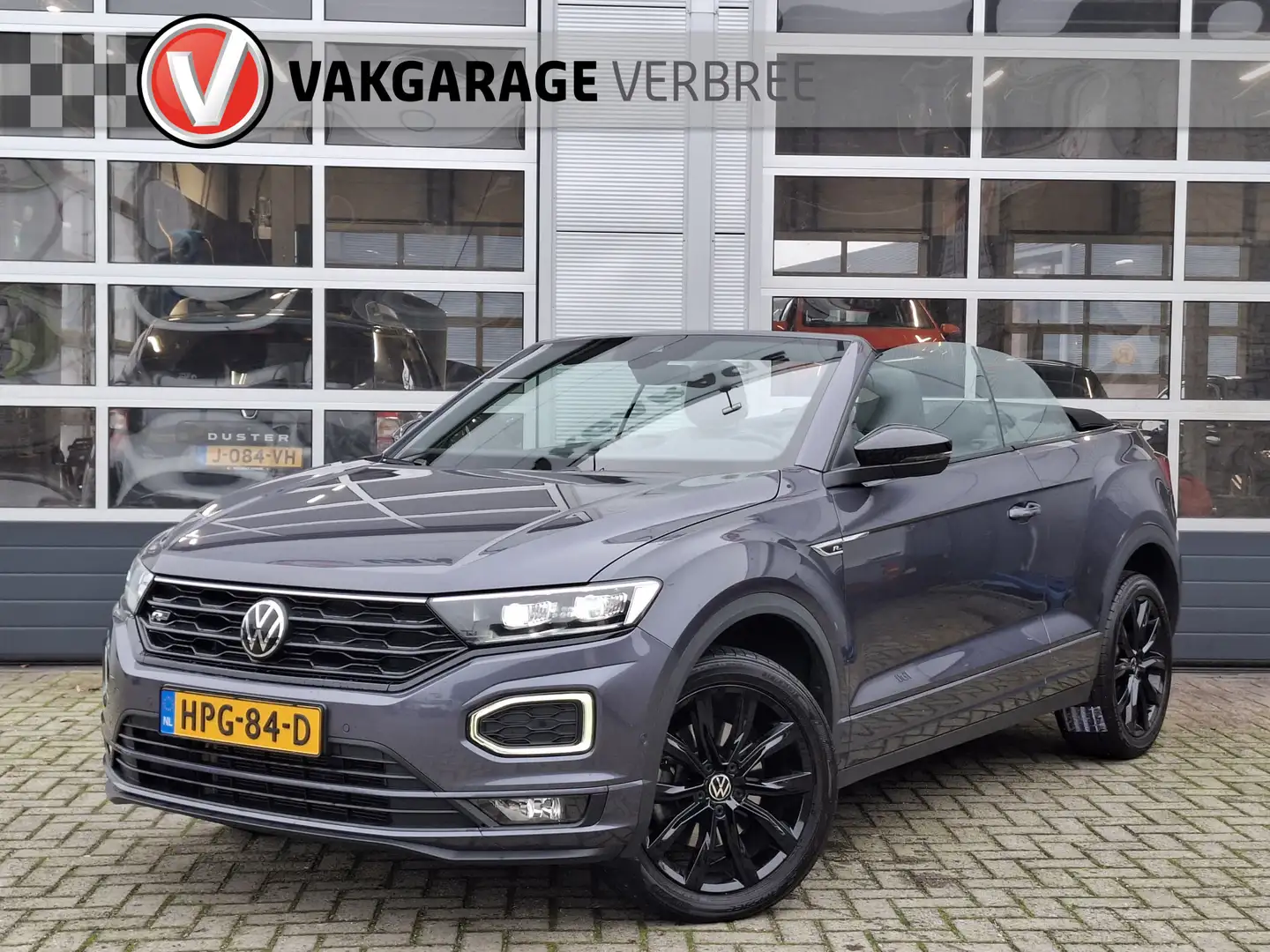 Volkswagen T-Roc Cabrio 1.5 TSI R-Line | Navigatie/Android/Apple Ca Grau - 1