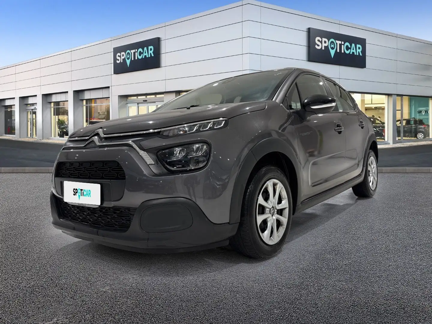 Citroen C3 PureTech 83 S&S Feel Neo patentati Grigio - 1