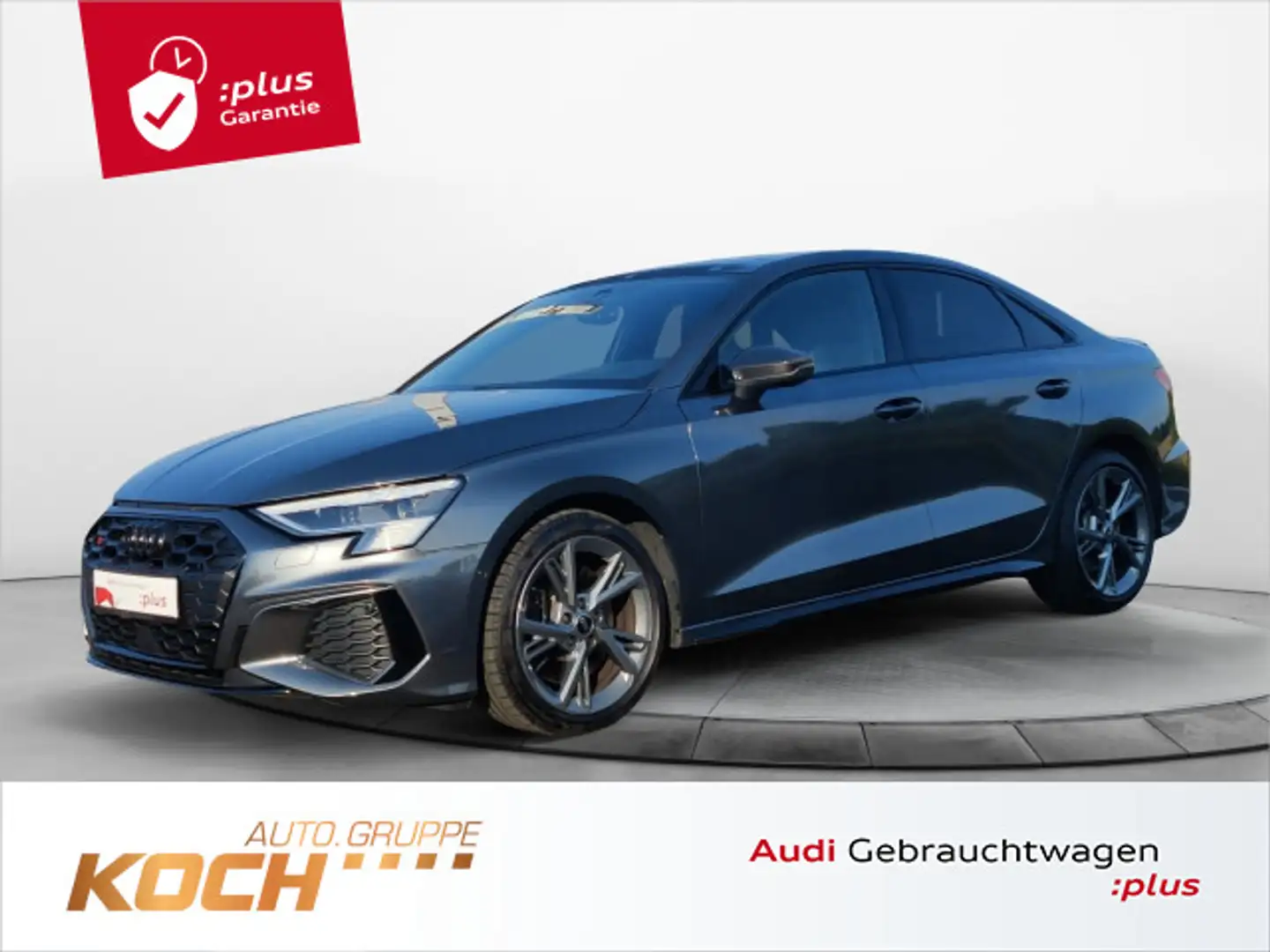 Audi S3 2.0 TFSI q. S-Tronic, Matrix, Pano, Grau - 1