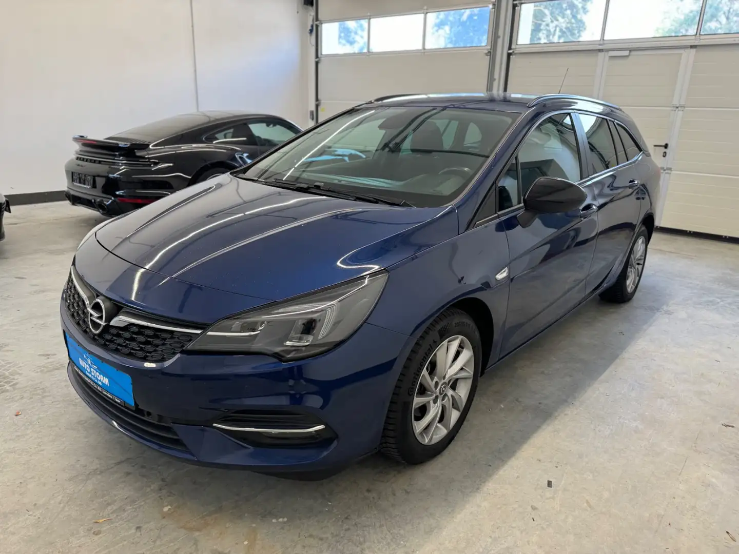 Opel Astra K Sports Tourer 1.5 D Edition *LED*Navi*R-KAM*PDC* Blau - 1