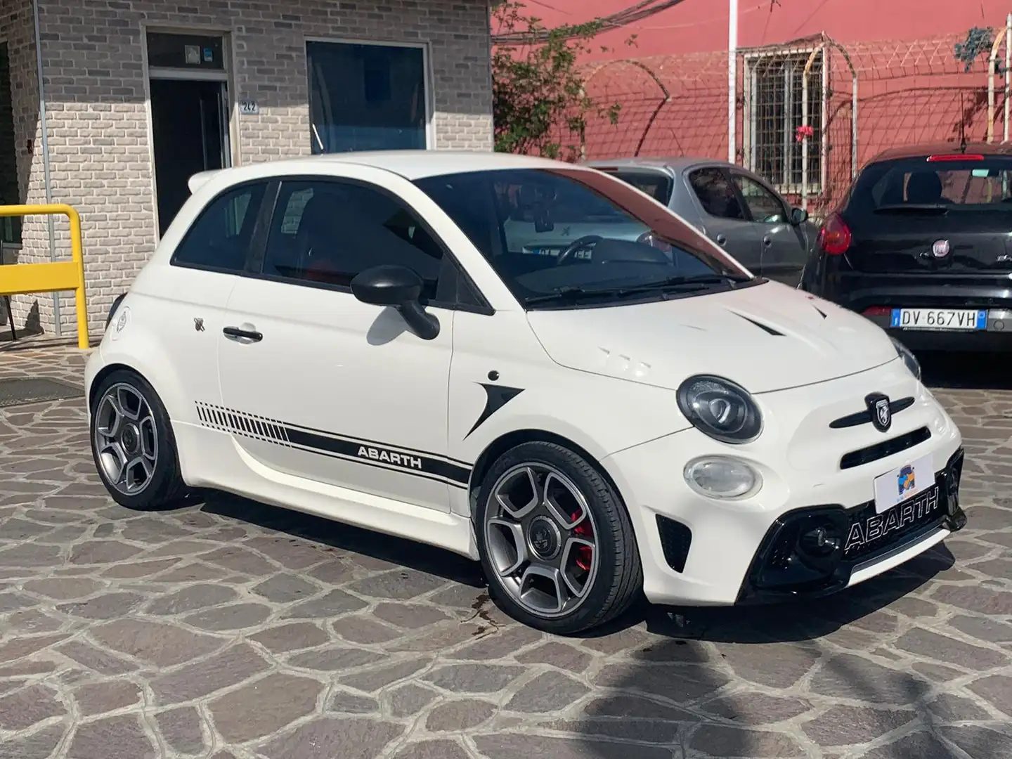 Abarth 500 595 stage 3 full restyling Blanc - 1