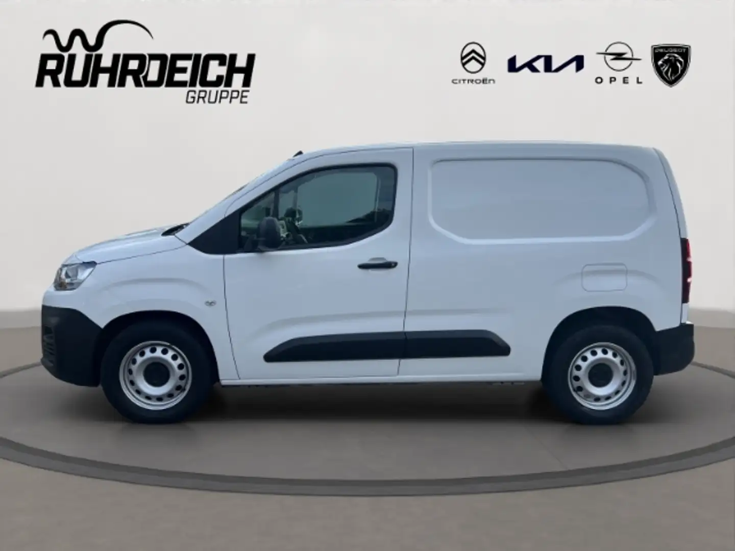 Citroen Berlingo Kasten Worker M L1 1.2 PureTech 110 Klima+BT+USB Blanco - 2