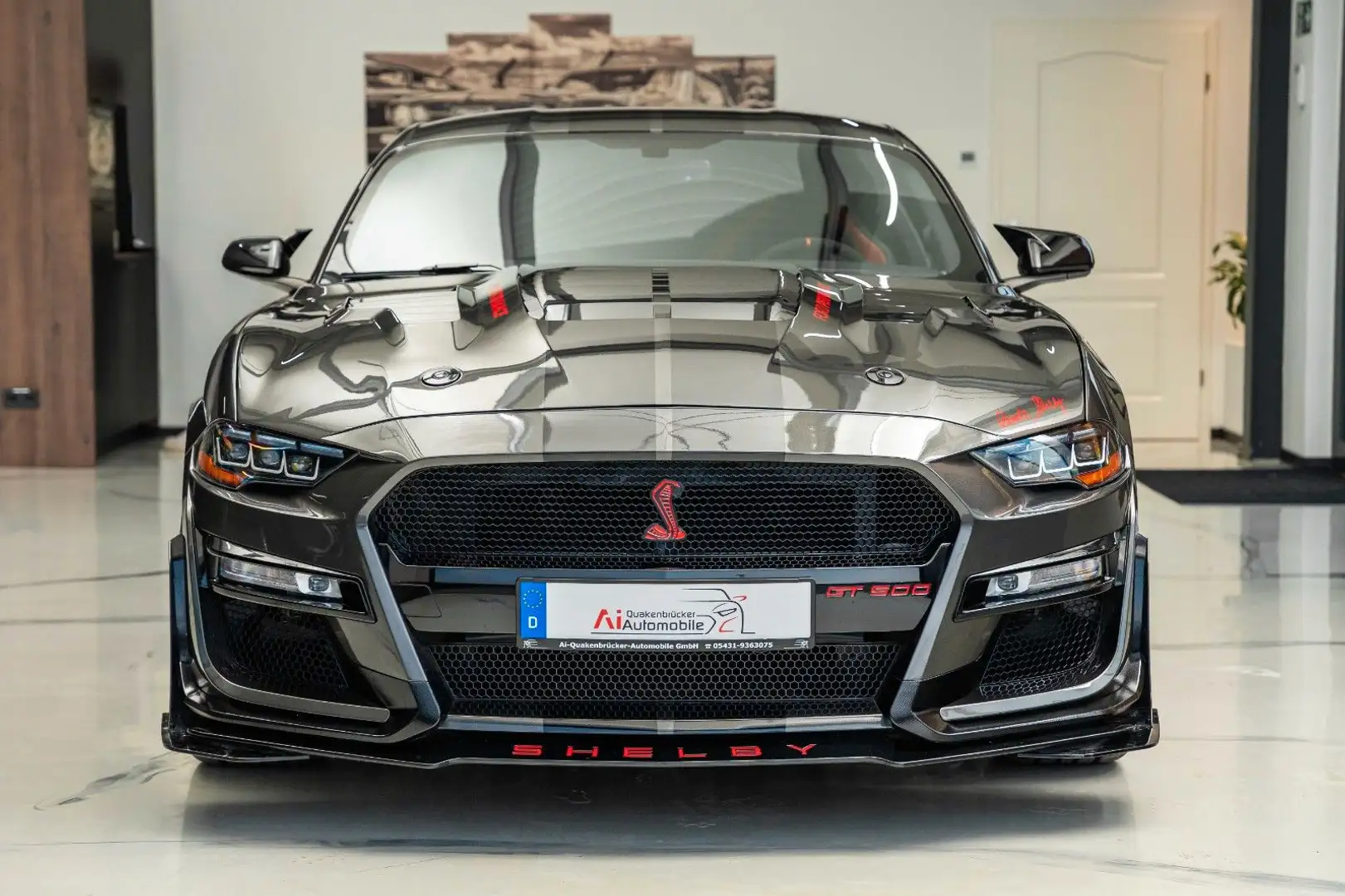 Ford Mustang 3,7 Gt 500 Shelby Recaro Alcantara TOP Šedá - 2