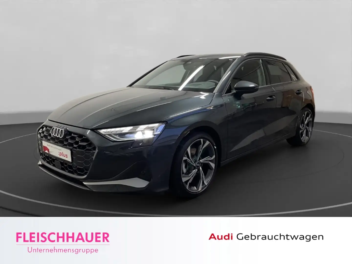 Audi A3 35 TFSI Sportback advanced DSG LED HUD Navi AHK Ca Grau - 1