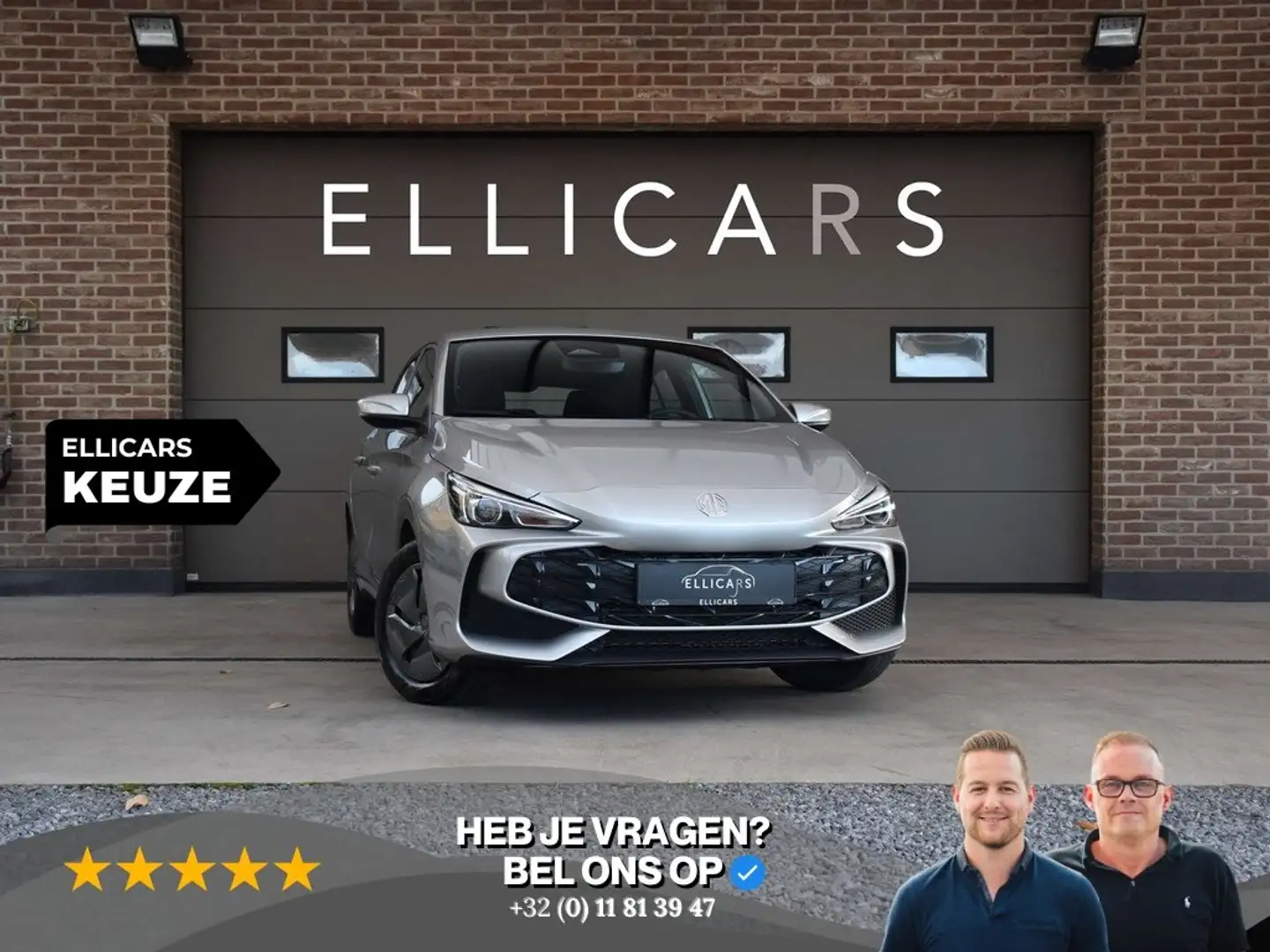 MG MG3 1.5 HEV HYBRID+ / CARPLAY / CAM / GPS / DAB / ACC Gris - 1