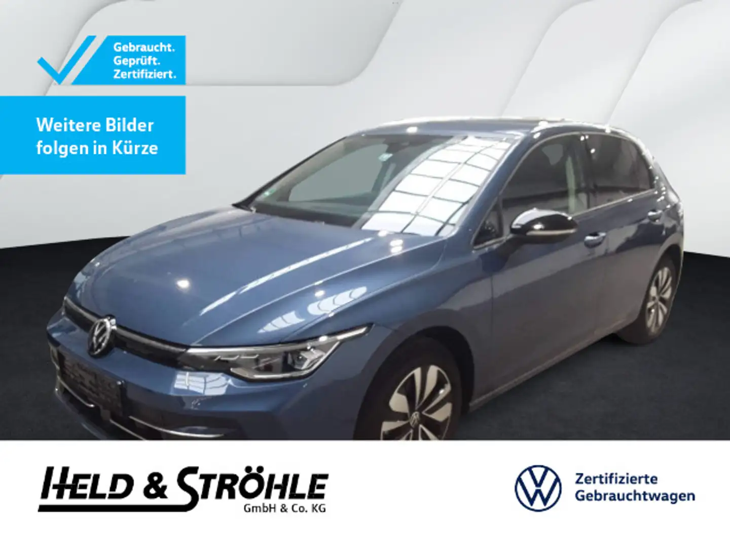 Volkswagen Golf 8 GOAL 2.0 TDI DSG LED+ IDA NAV AHK TRAVEL Blau - 1