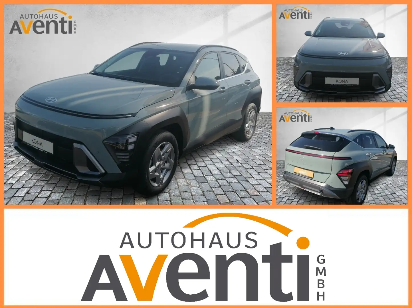 Hyundai KONA Trend *Navi*SHZ*LHZ*RFK*VOLL-LED* Grün - 1