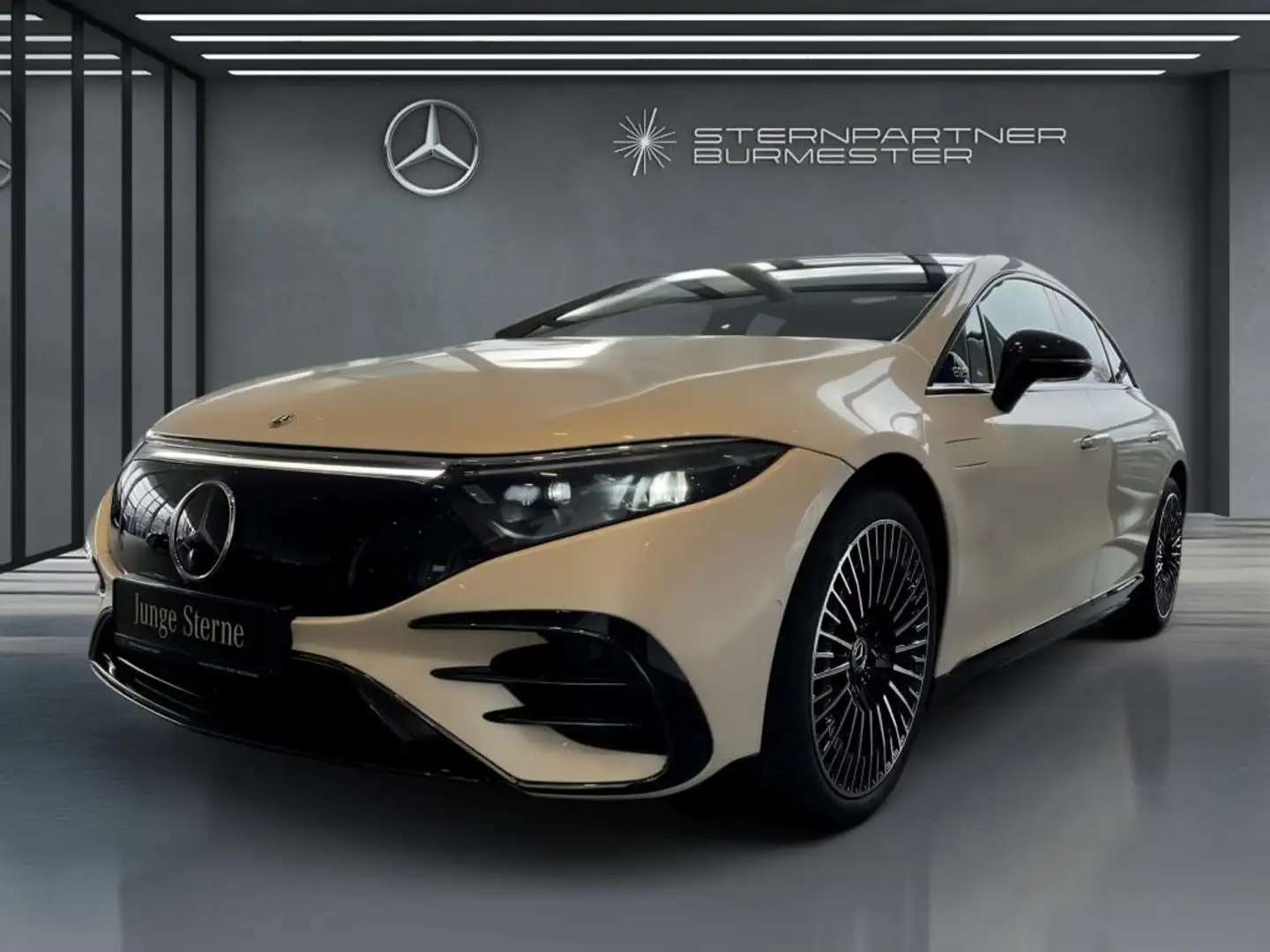 Mercedes-Benz EQS 450+ AMG+MBUX+Memory+Night+Ambiente+CarPlay Blanc - 1