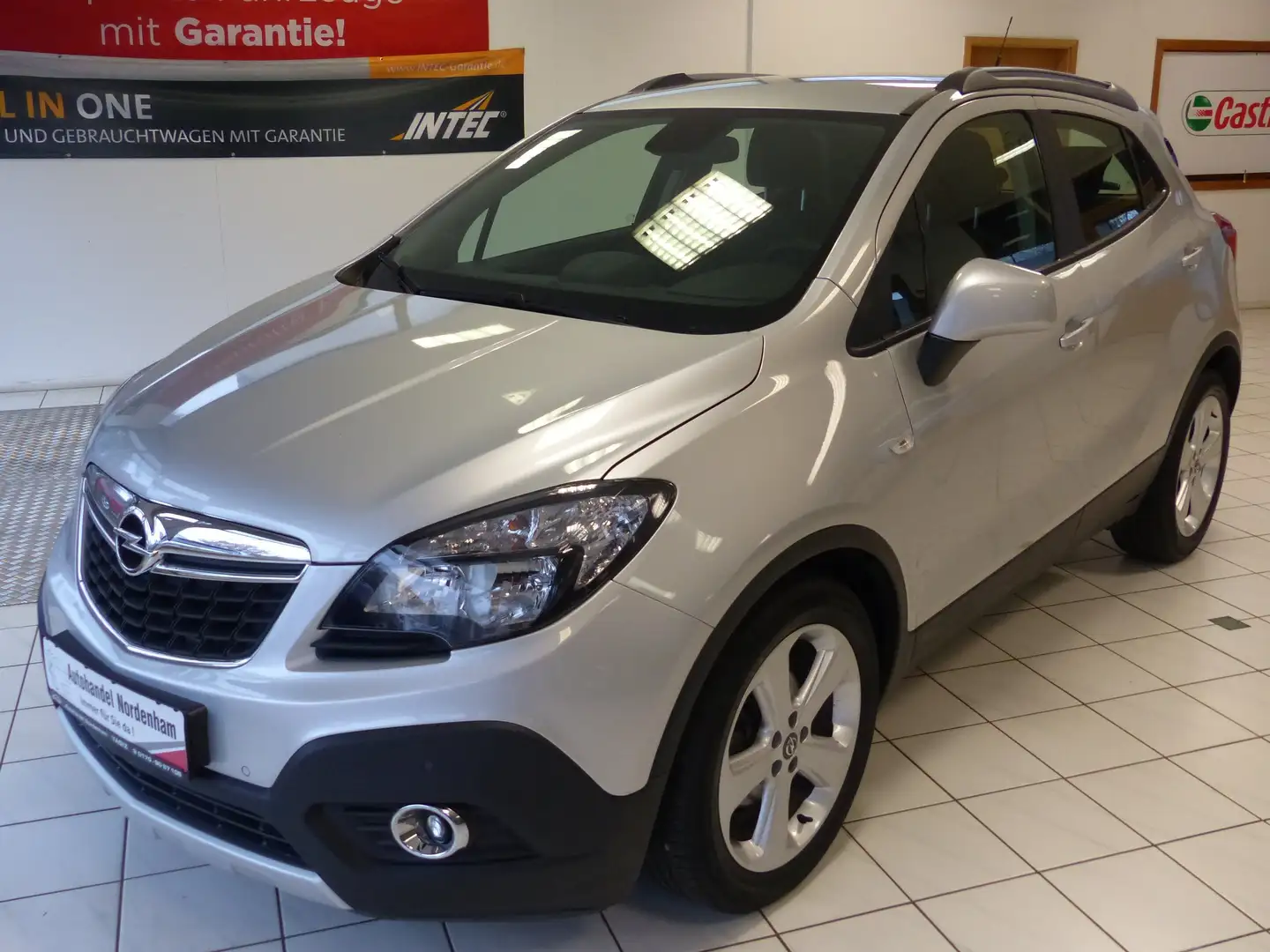 Opel Mokka 1.4 Edition*AUTOMATIK*NAVI*SHZ*TÜV 02/2025* Grau - 2