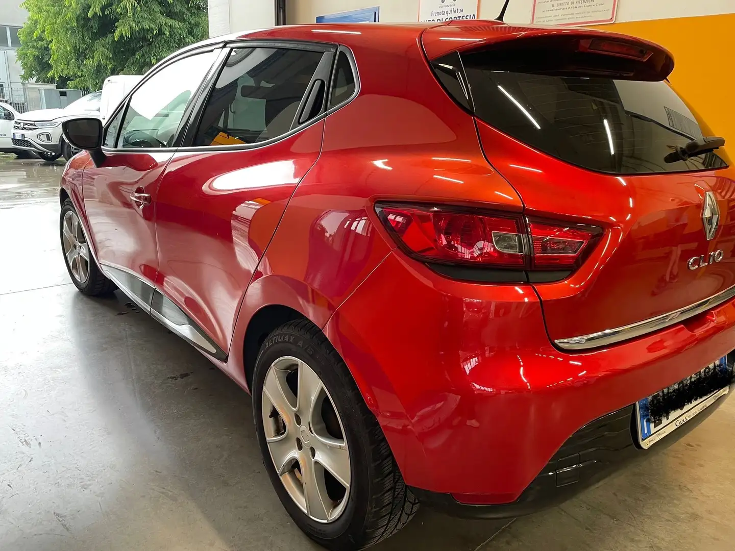 Renault Clio Clio IV 2012 5p 1.5 dci Wave 75cv Rosso - 2