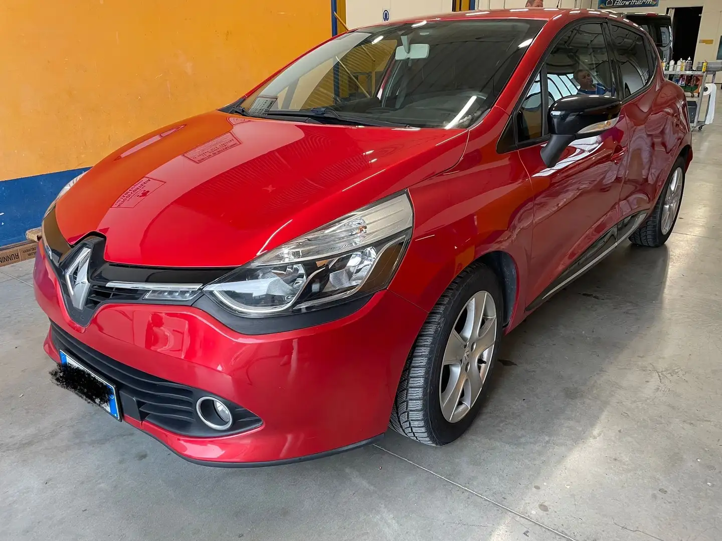 Renault Clio Clio IV 2012 5p 1.5 dci Wave 75cv Rosso - 1