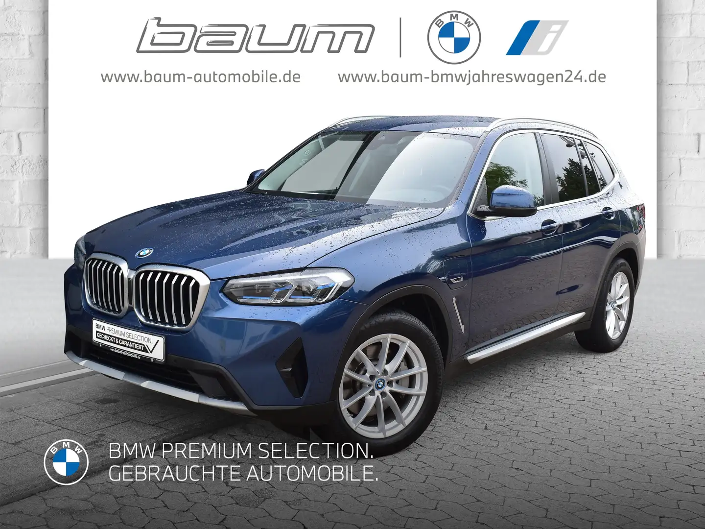 BMW X3 xDrive30e Head-Up DAB WLAN Komfortzg. AHK Blau - 1