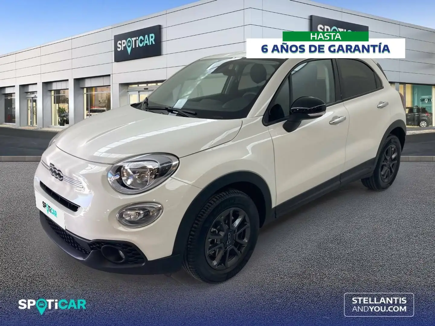 Fiat 500X 1.5 Hybrid Club DDCT Blanc - 1