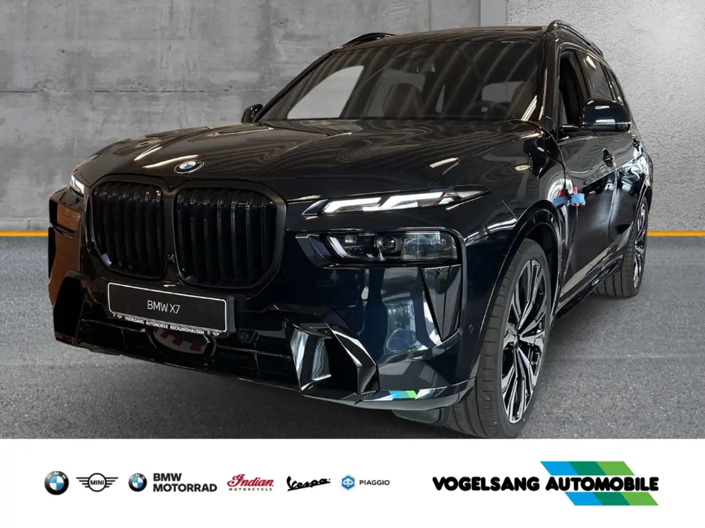 BMW X7 40 d M Sport xDrive 40d Park-Assistent Sportpaket Noir - 1